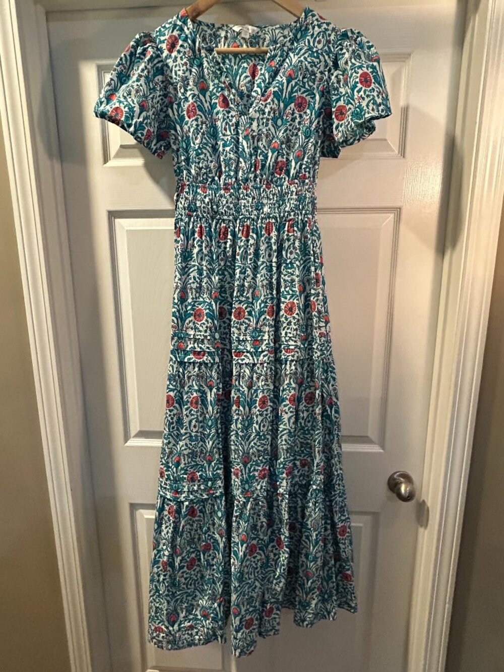 Crown and Ivy floral maxi dress